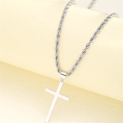 Metal Cross Stainless Pendant Party