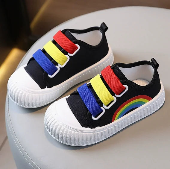 Rainbow Canvas Sneakers