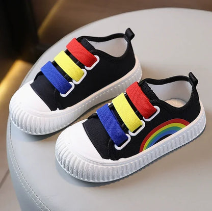 Rainbow Canvas Sneakers