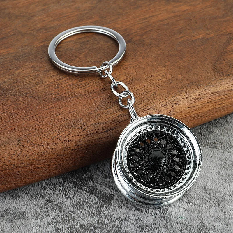 Creative Gear Head Keychain Speed