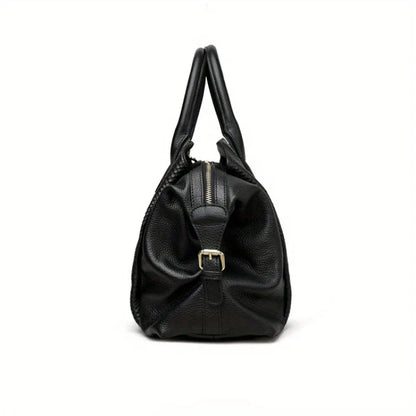 Polyester Solid Zipper Crossbody Bag