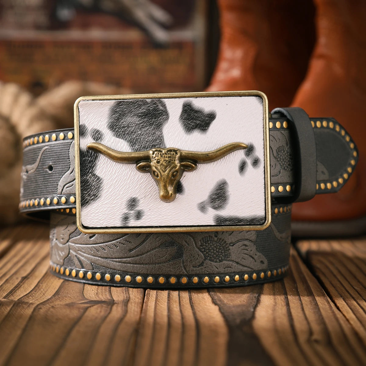 Casual retro PU belt