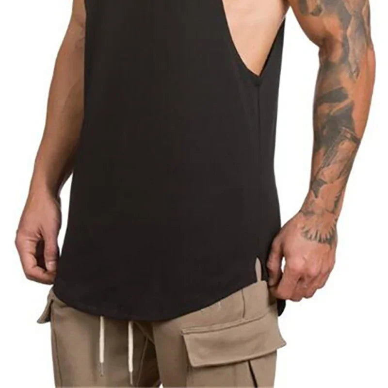 Summer Cotton Breathable Workout Tank