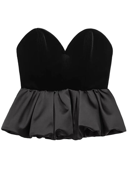Backless Cropped Vest
