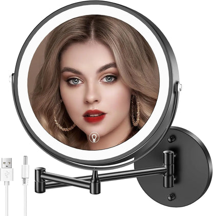 8" LED Wall Mirror
