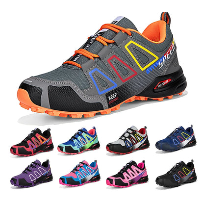 Lace-Up Non-Slip Hiking Shoes
