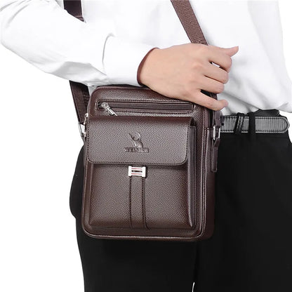 Waterproof PU Leather Satchel