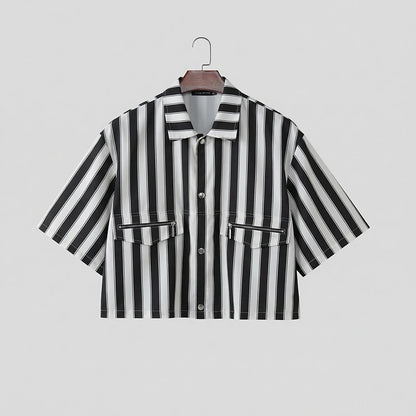 Striped Casual Summer Shirt
