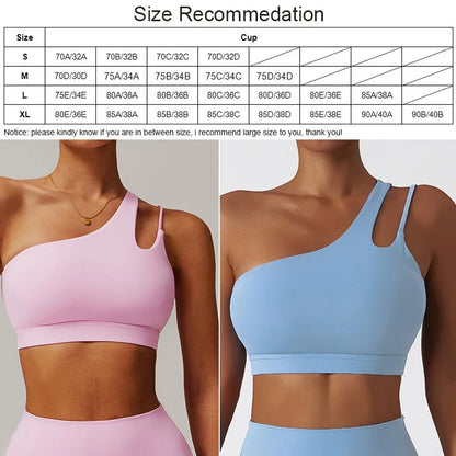 Cloud Hide One-Shoulder Bra