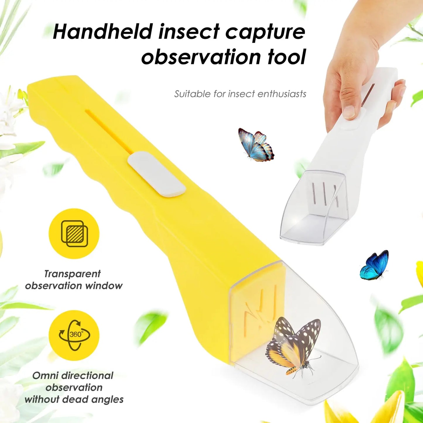 Humane Insect Catcher Tool