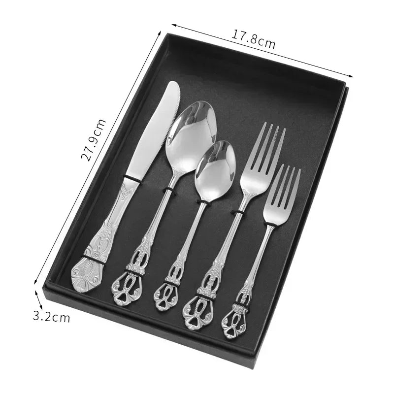 Luxury Gold Cutlery Set