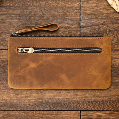 Leather Long Wallet