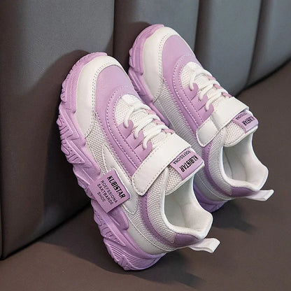 Hook-and-Loop Mesh Sneakers