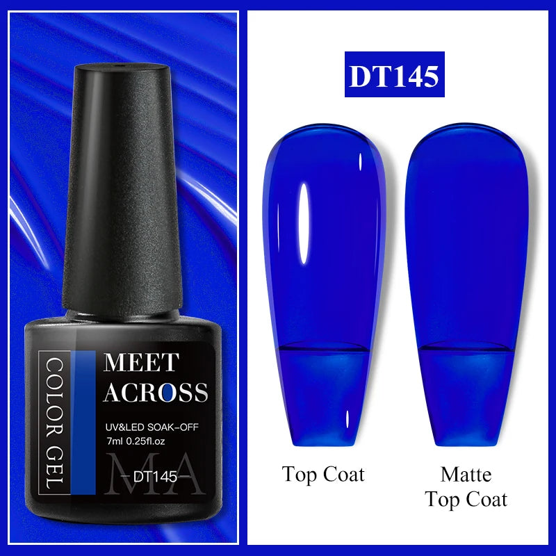 MEET ACROSS Matte Gel Polish
