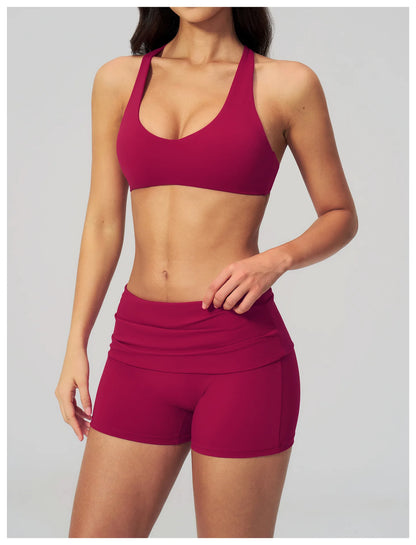 Yoga Bra High Elasticity Cross