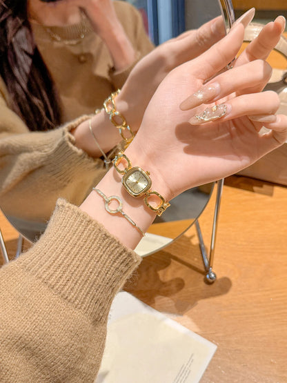 Square Diamond Watch