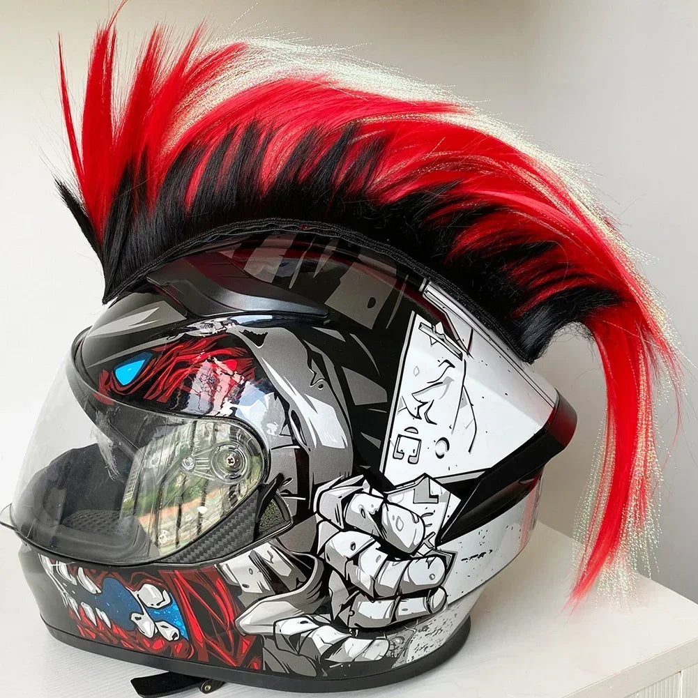 Mohawk Wig Helmet Decoration