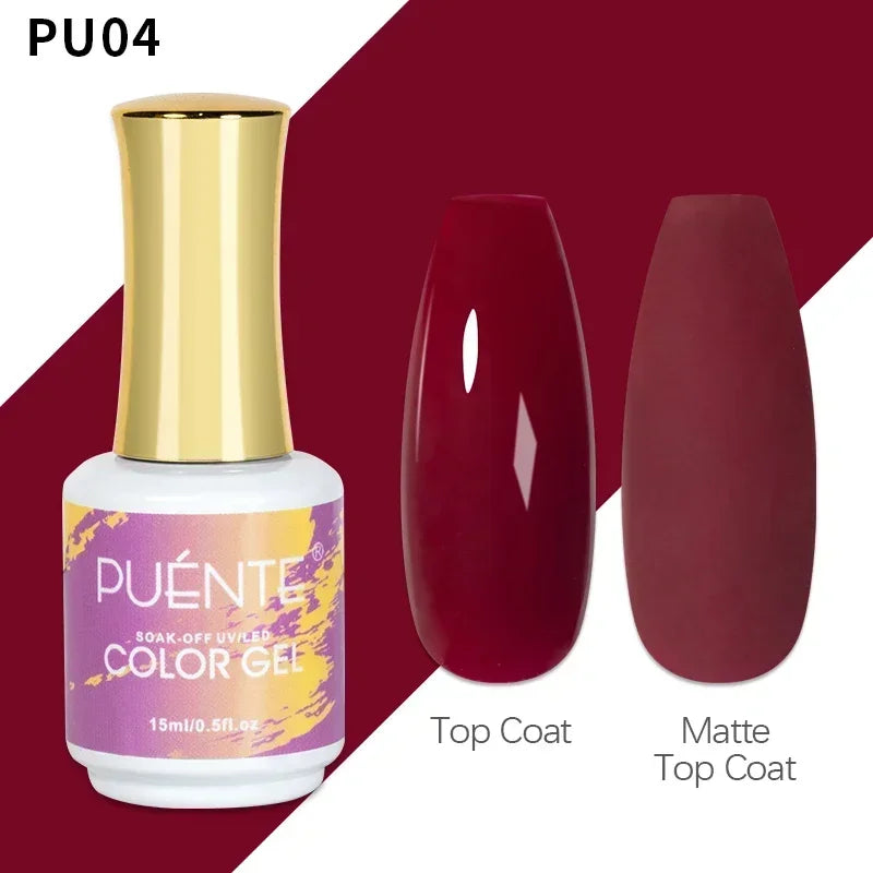 PUENTE Glitter Poly Nail Gel