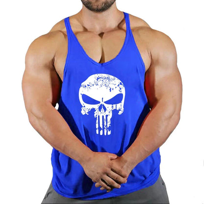 Muscular Stringer Bodybuilding Gym Vest