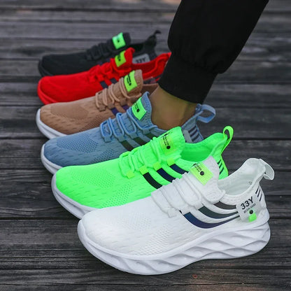 Lightweight Knit Running Sneakers