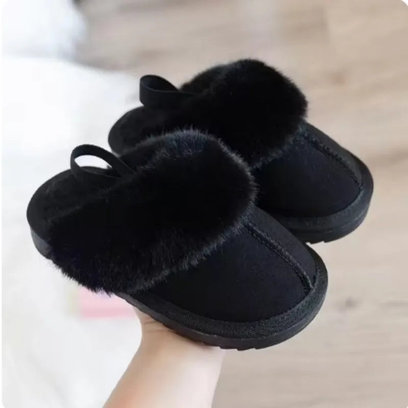 Plush-Lined Ankle Boots