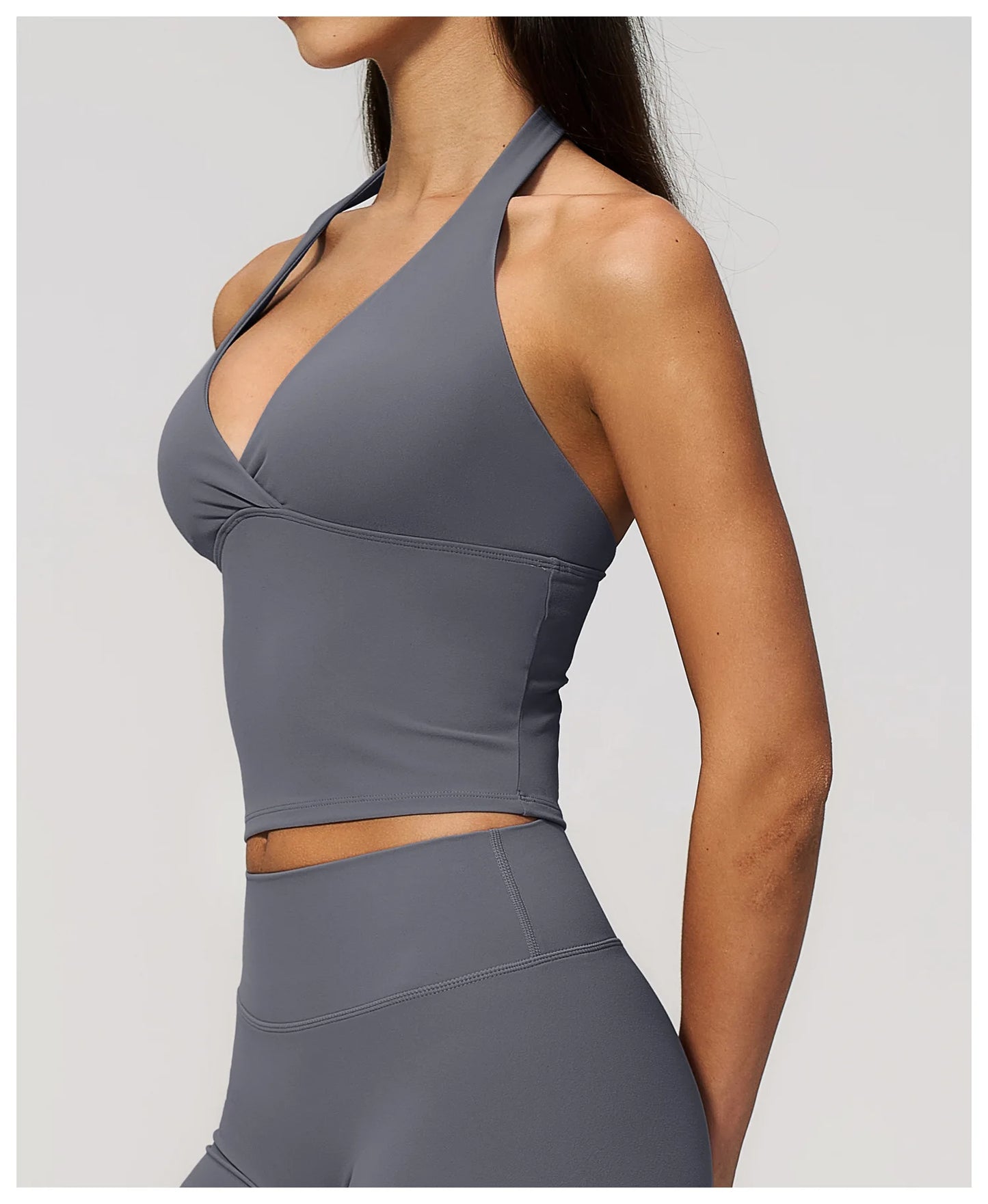 Hanging Neck Yoga Tops Sports