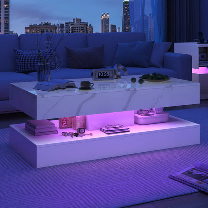 Modern Double-Layer Table