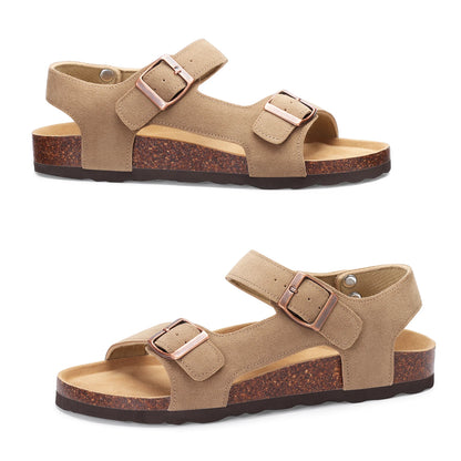 Smile Leather & Suede Clogs