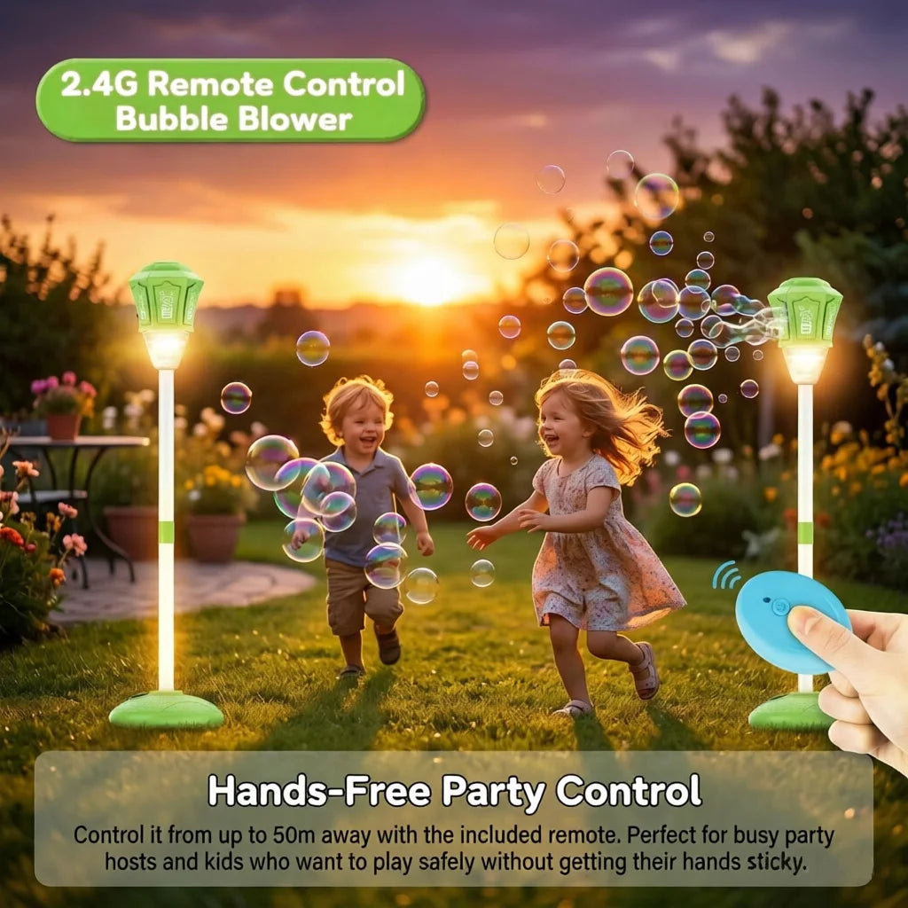 Electric Bubble Toy Set