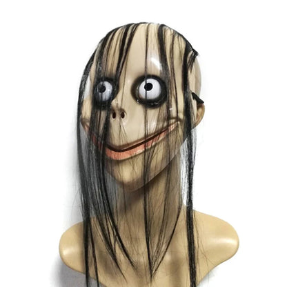 Long-Haired Horror Ghost Mask