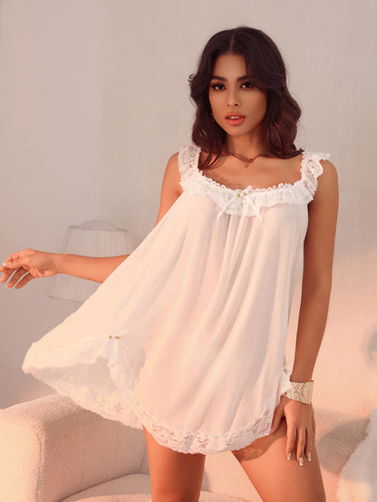 Lace Mini Nightgown