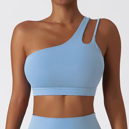 Cloud Hide One-Shoulder Bra