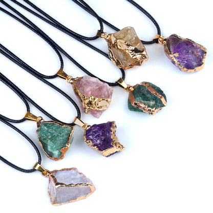 Irregular Natural Stone Pendant