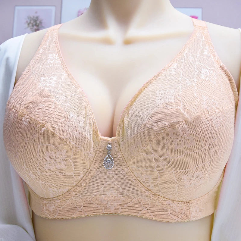 Floral Push Up Plus Bra