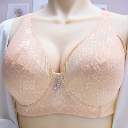 Floral Push Up Plus Bra