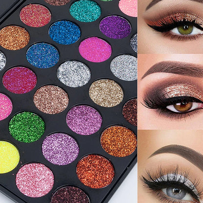 VERONNI 35 Color Glitter Palette