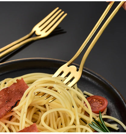 Metal Western Solid Dinnerware Set