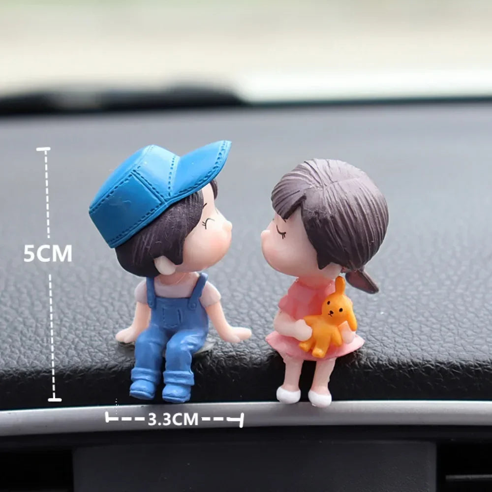 Romantic Couple Dashboard Ornament