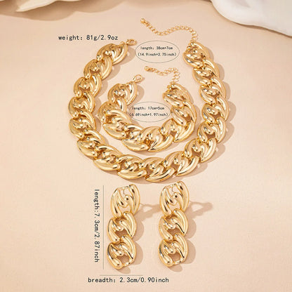 Geometric Jewelry Set