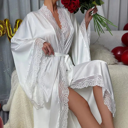Luxury Satin Floor Robe