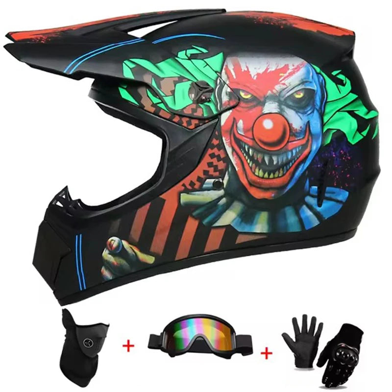 DOT-Approved Youth Dirt Bike Helmet