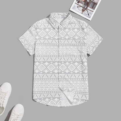 Striped Print Casual Shirt