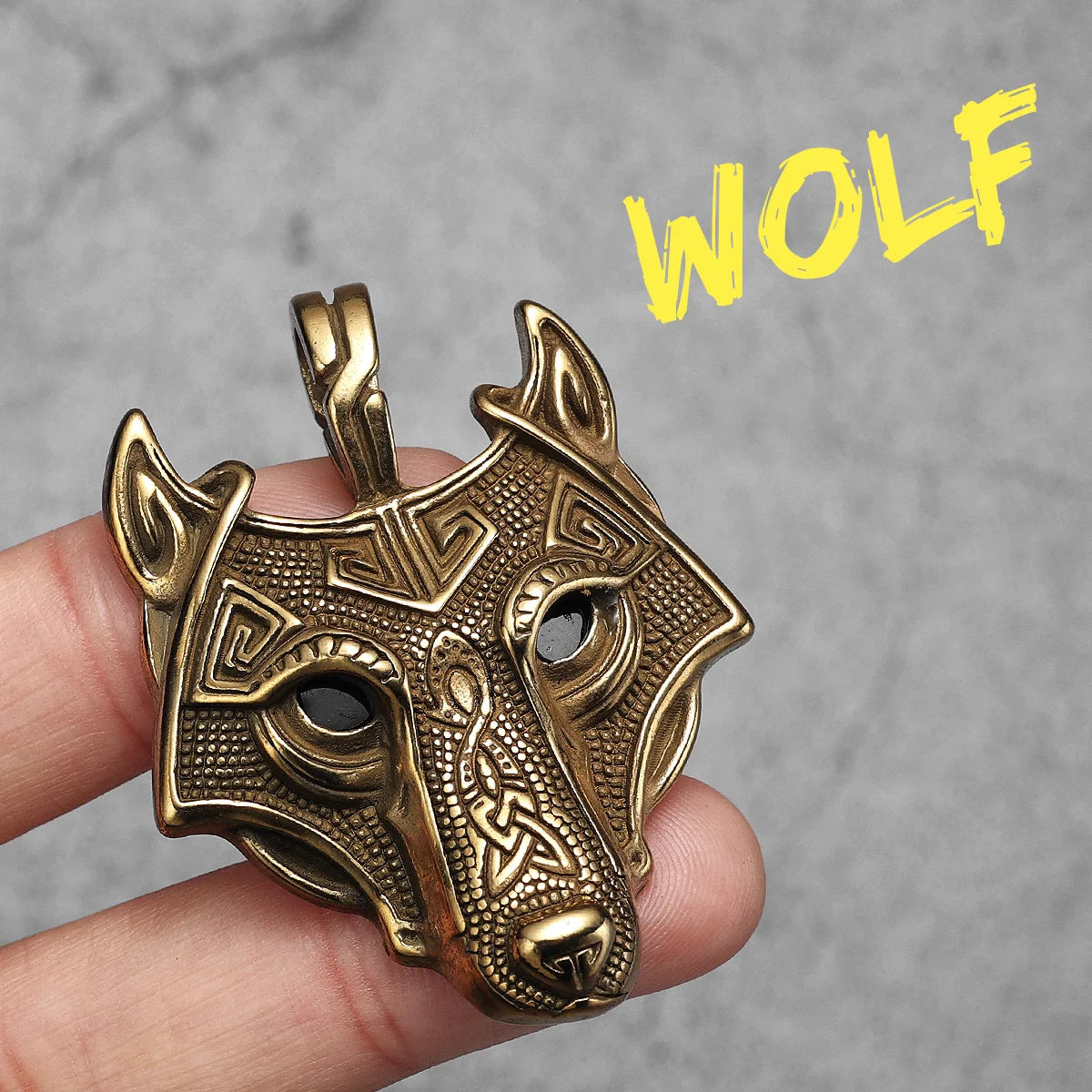 Metal Punk Animal Necklaces Pendant