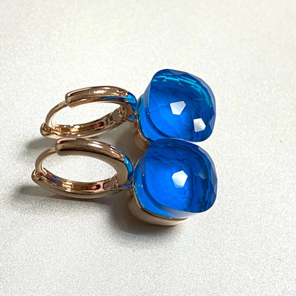 Square Crystal Earrings