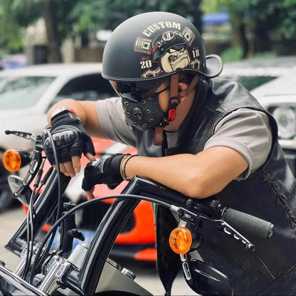 Unisex Retro Riding Helmet