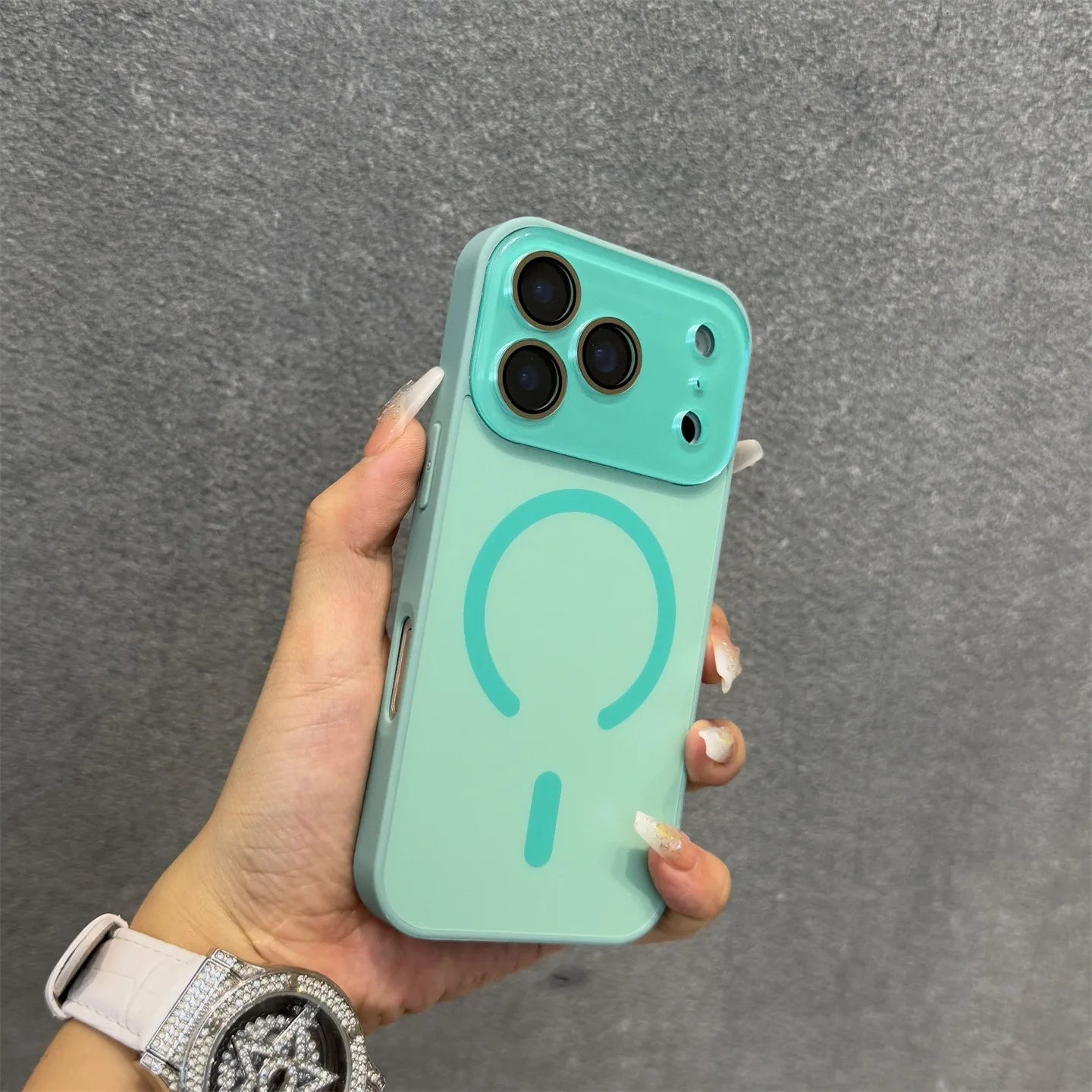 Colorful Magnetic Case for iPhone 17 Pro Max | 17 Pro | 16 Pro Max | 16 Pro | 15 Pro Max | 15 Pro | 14 Pro Max | 14 Pro | 13 Pro Max | 12 Pro Max