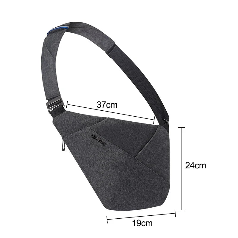 Anti-Theft Multi-Pocket Crossbody Bag