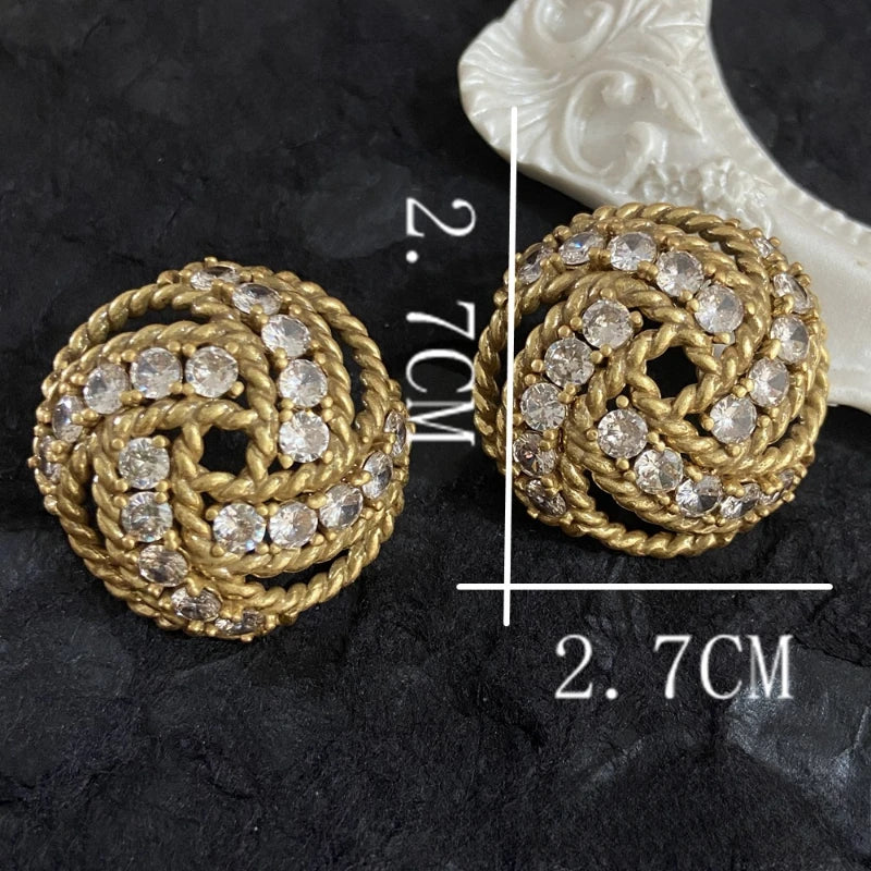 Geometric Stud Earrings
