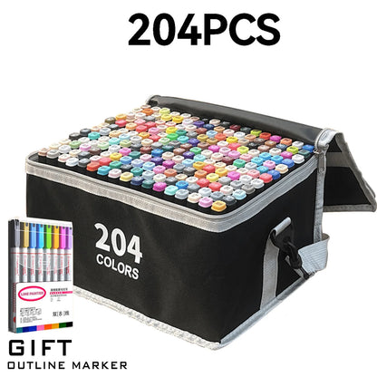 Double Tip Permanent Art Markers