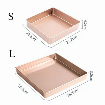 Stainless Steel Bakeware Tools Square